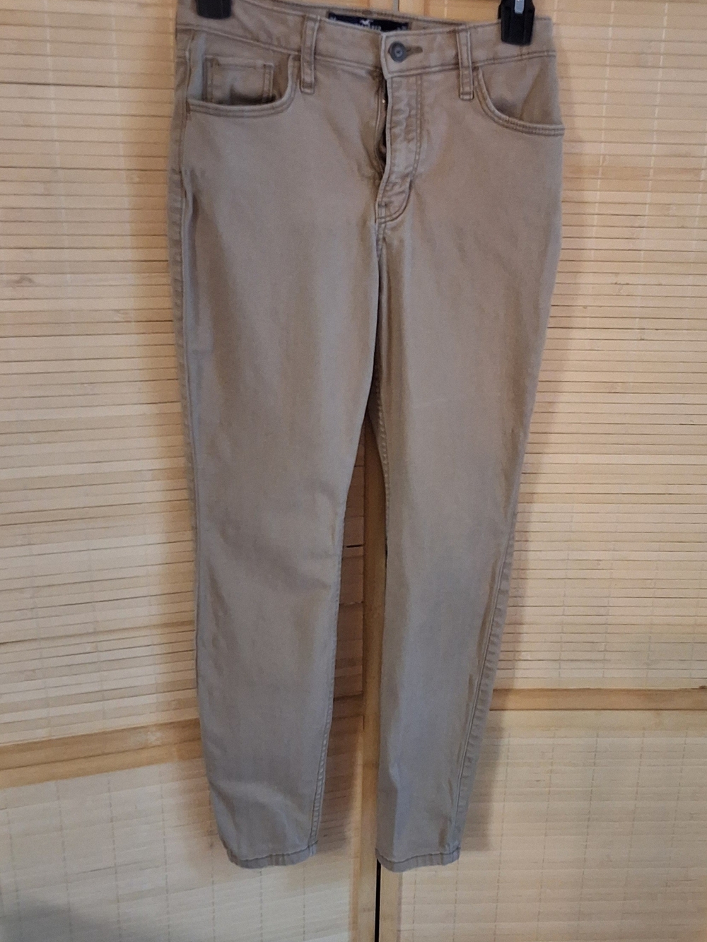Hollister High-Rise Super Skinny Pants - Tan